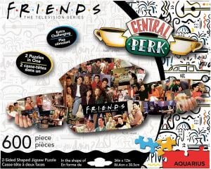 Friends Central Perk (2 Sided, Shaped Puzzle)