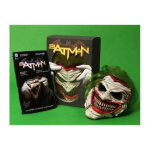 Batman: Death of the Family Book and Joker Mask Set