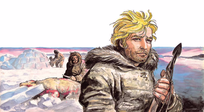The Best of Ken Parker Collection Book 2: The White Lands / The Nation of the People
