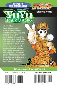 Yu Yu Hakusho, Vol. 3