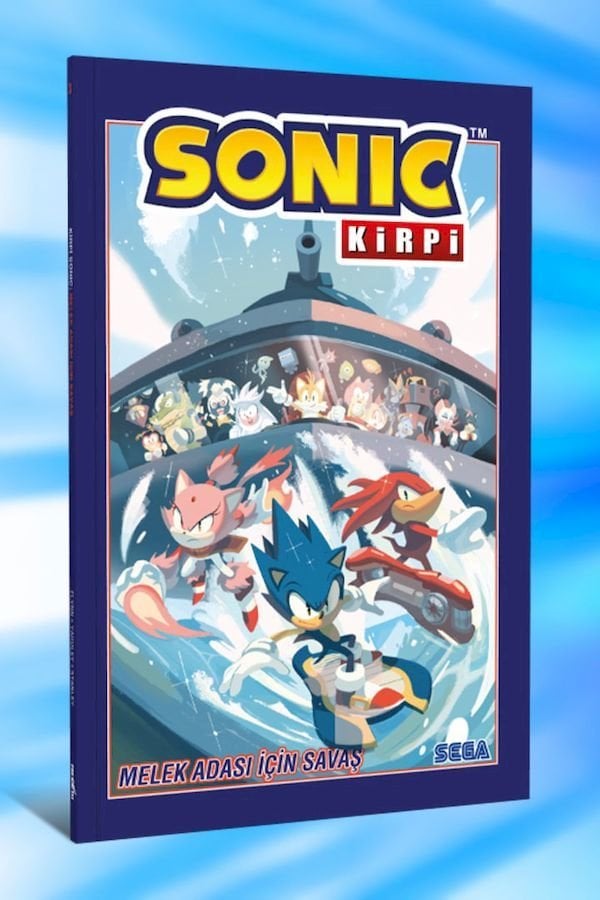 Kirpi Sonic Cilt 3: Melek Adası İçin Savaş