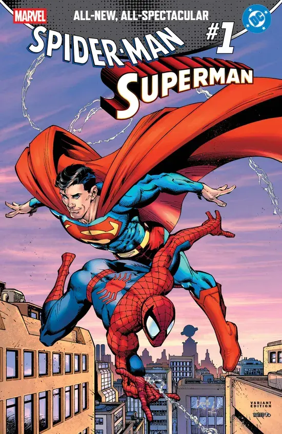 MARVEL/DC: SPIDER-MAN/SUPERMAN #1 GREG CAPULLO VARIANT