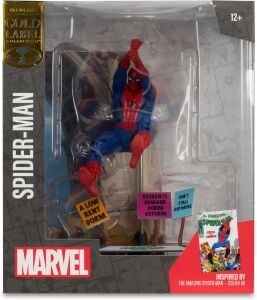 Marvel PVC Statue 1/10 Spider-Man Gold Label (The Amazing Spider-Man #68) 15 cm