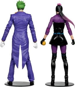 DC Multiverse The Joker & Punchline 7' Action Figure 2 li Paket
