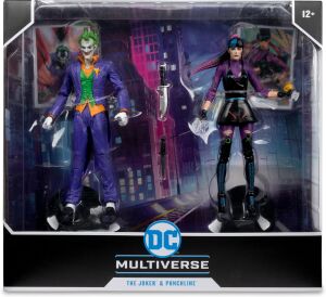 DC Multiverse The Joker & Punchline 7'' Action Figure 2 li Paket