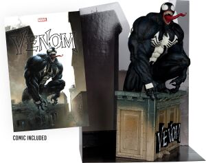 Marvel Venom 1-6th Scale Collectible with Scene & Comic