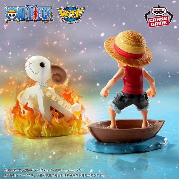 World Collectable Figure - Log Stories: One Piece - Monkey D. Luffy & Going Merry