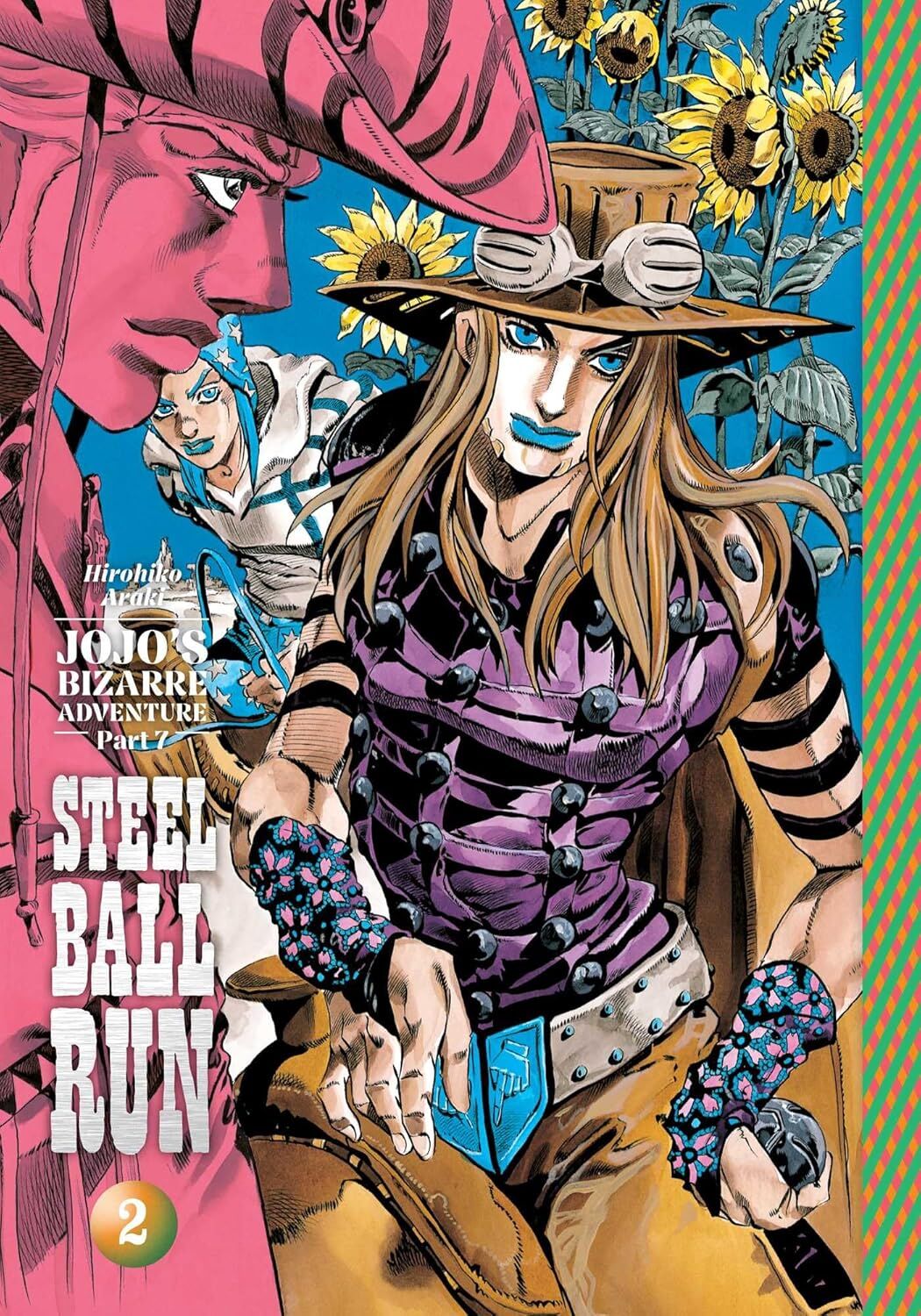發HATSU vol.2〜vol.7 JoJo's Bizarre Adventure: Part 7-Steel Ball Run, Vol. 2