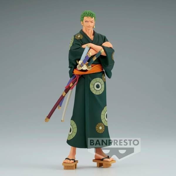 DXF Figure The Grandline Series: Roronoa Zoro - Wano Country - Yukata Ver.