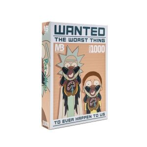 Mabbels Rick & Morty Wanted The Worst Thing 1000 Parça Puzzle