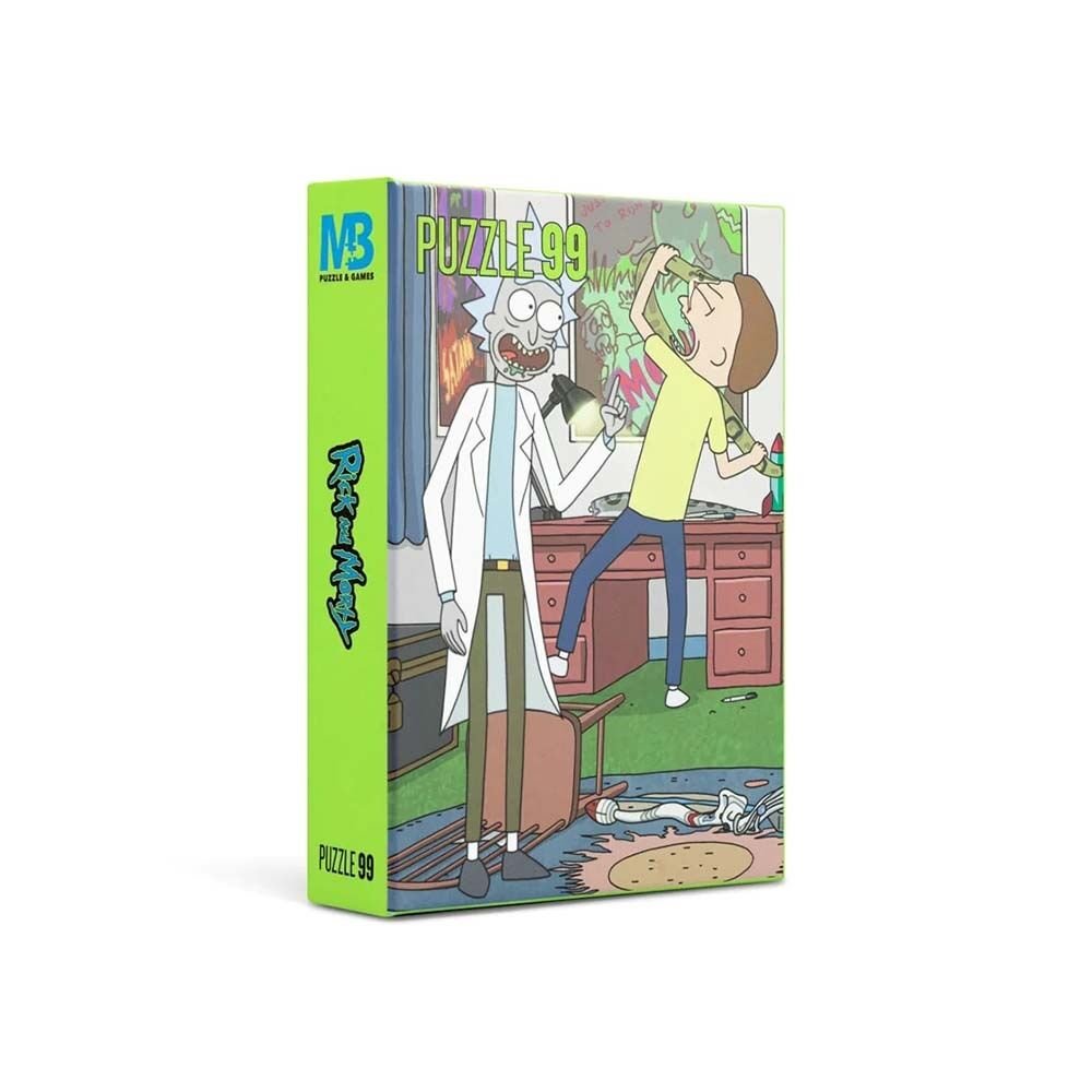 Mabbels Rick & Morty 99 Parça Mini Puzzle