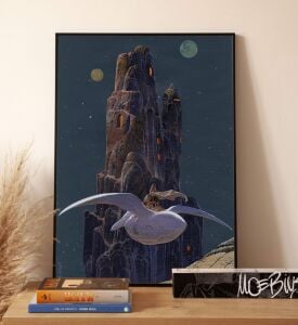 Jean Giraud ''Moebius'' - Arzak - Le Rocher (Poster)