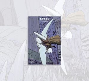 Jean Giraud ''Moebius'' - Set of 18 postcards ''Arzak L'intemporel''