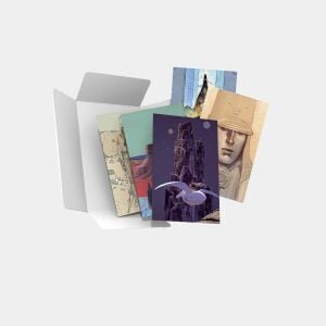 Jean Giraud ''Moebius'' - Set of 18 postcards ''Arzak L'intemporel''