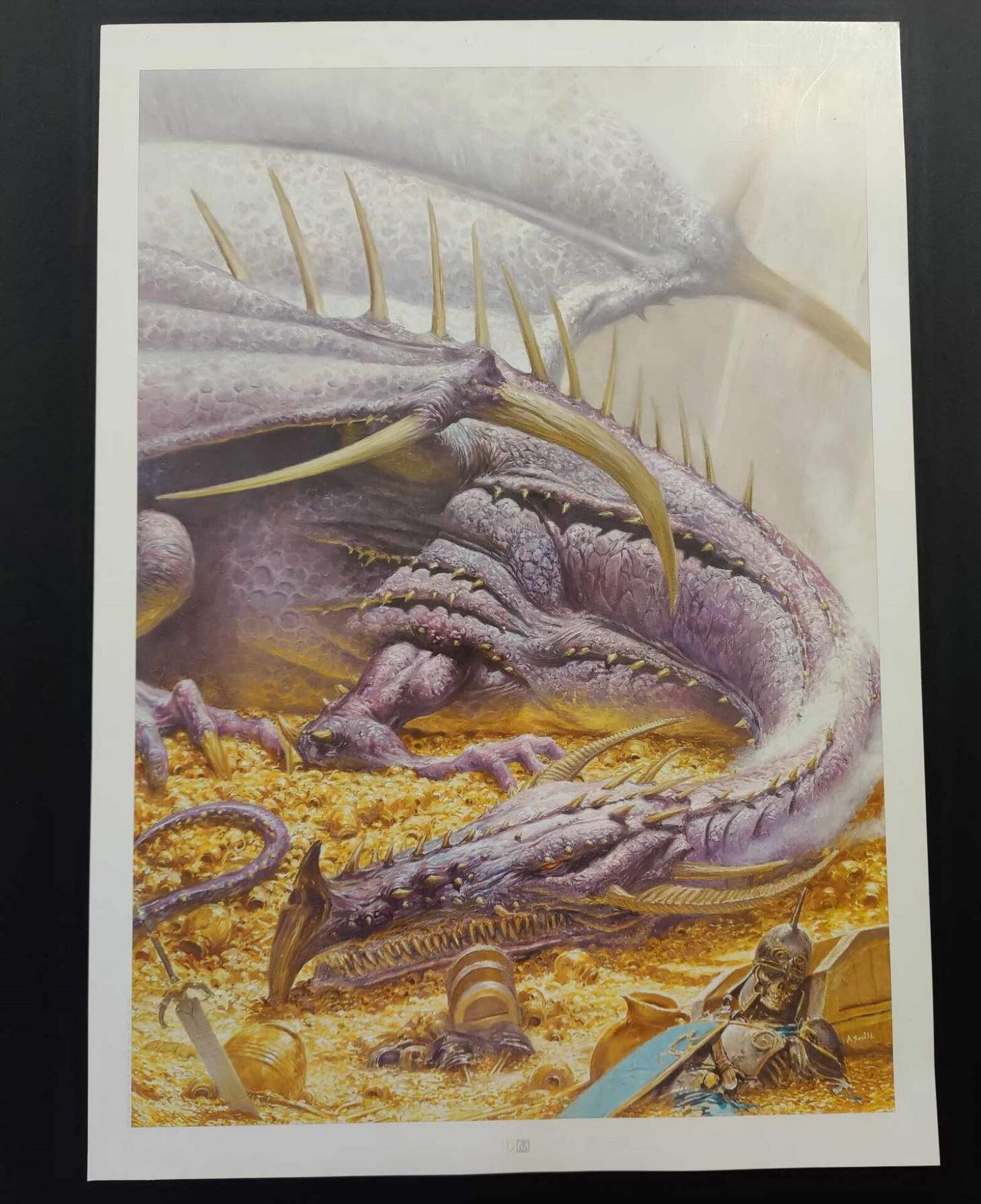 Adrian Smith - Dragon (poster)
