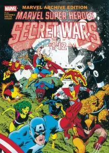 Marvel Archive Edition: Marvel Super Heroes Secret Wars Gallery Edition Mike Zeck Original Collection Cover [DM Only]