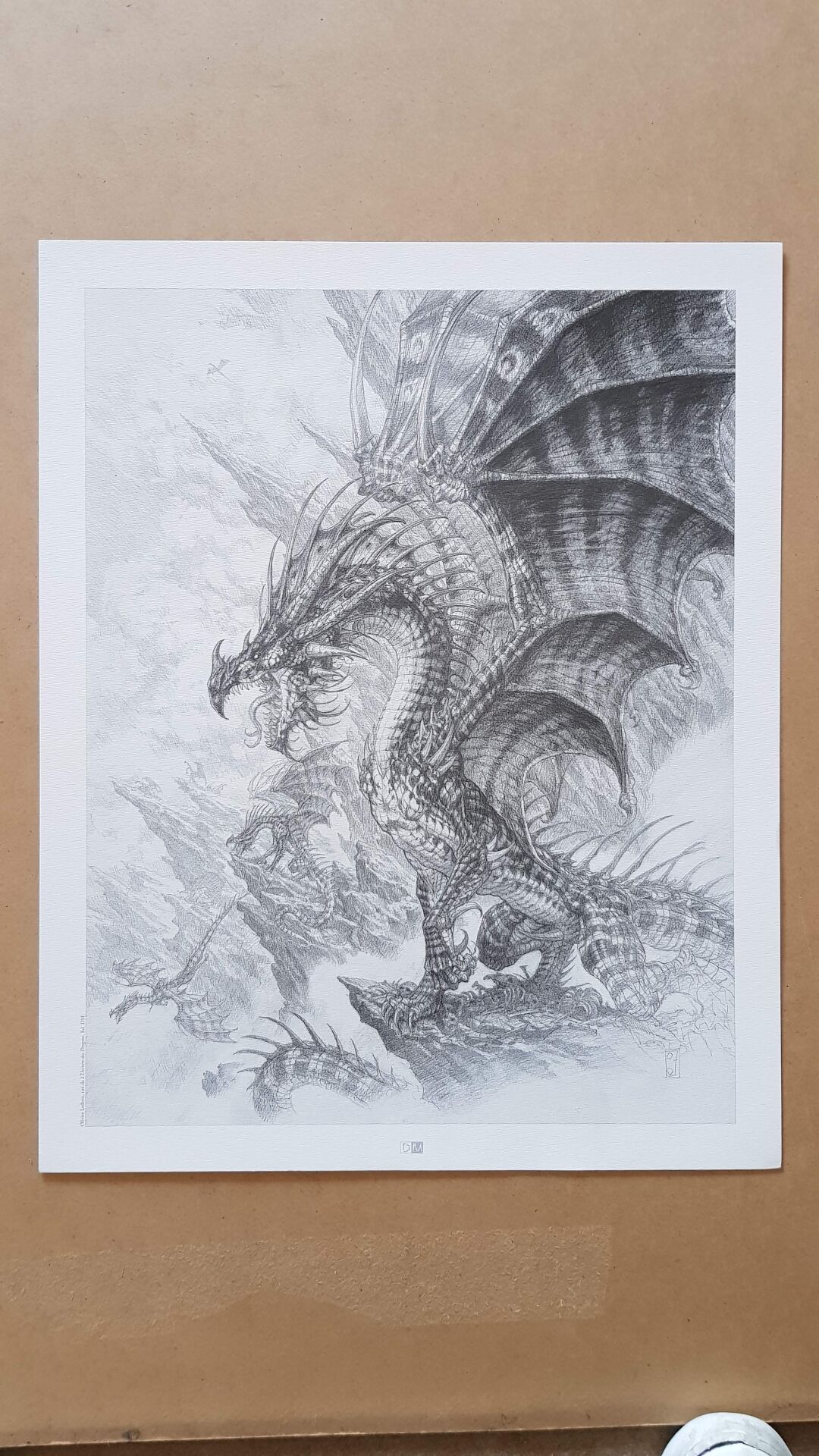 Olivier Ledroit - Dragon (art print)