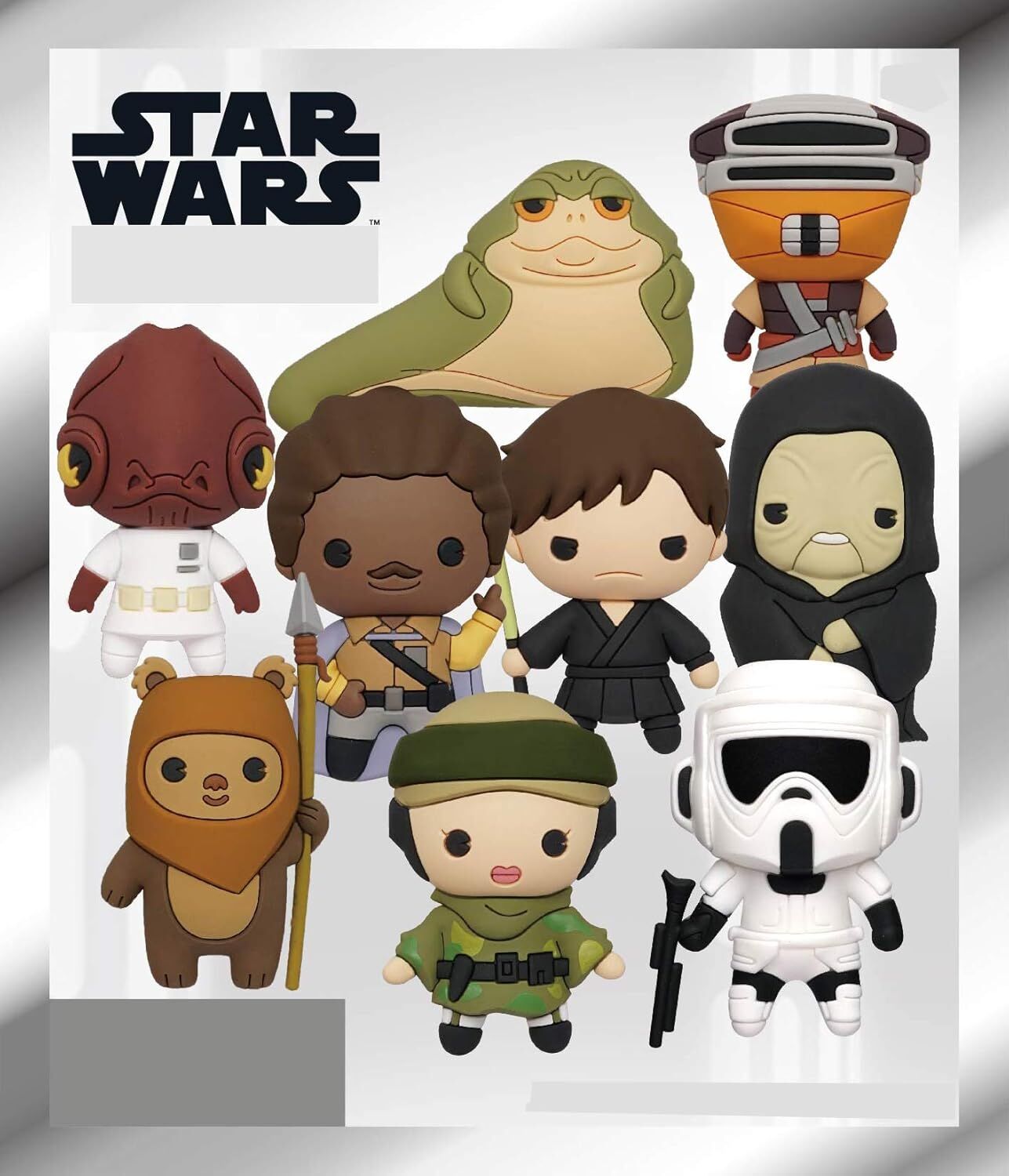 Star Wars - 3D Foam Bag Clips (Blind Bag)