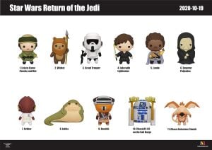 Star Wars - 3D Foam Bag Clips (Blind Bag)
