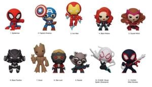 Marvel - 3D Foam Bag Clips (Blind Bag)