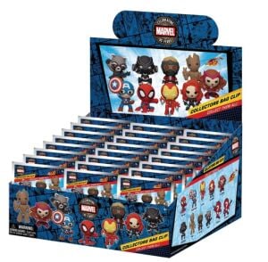 Marvel - 3D Foam Bag Clips (Blind Bag)
