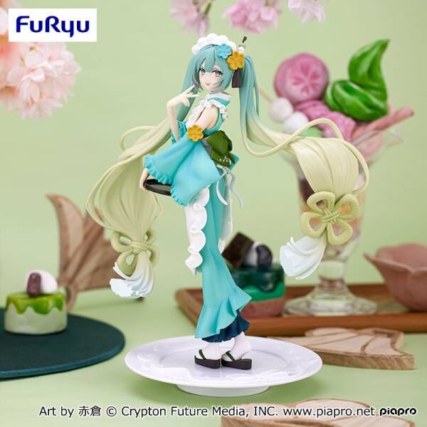 Hatsune Miku - Exceed Creative Figure Sweet Sweets - Matcha Parfait