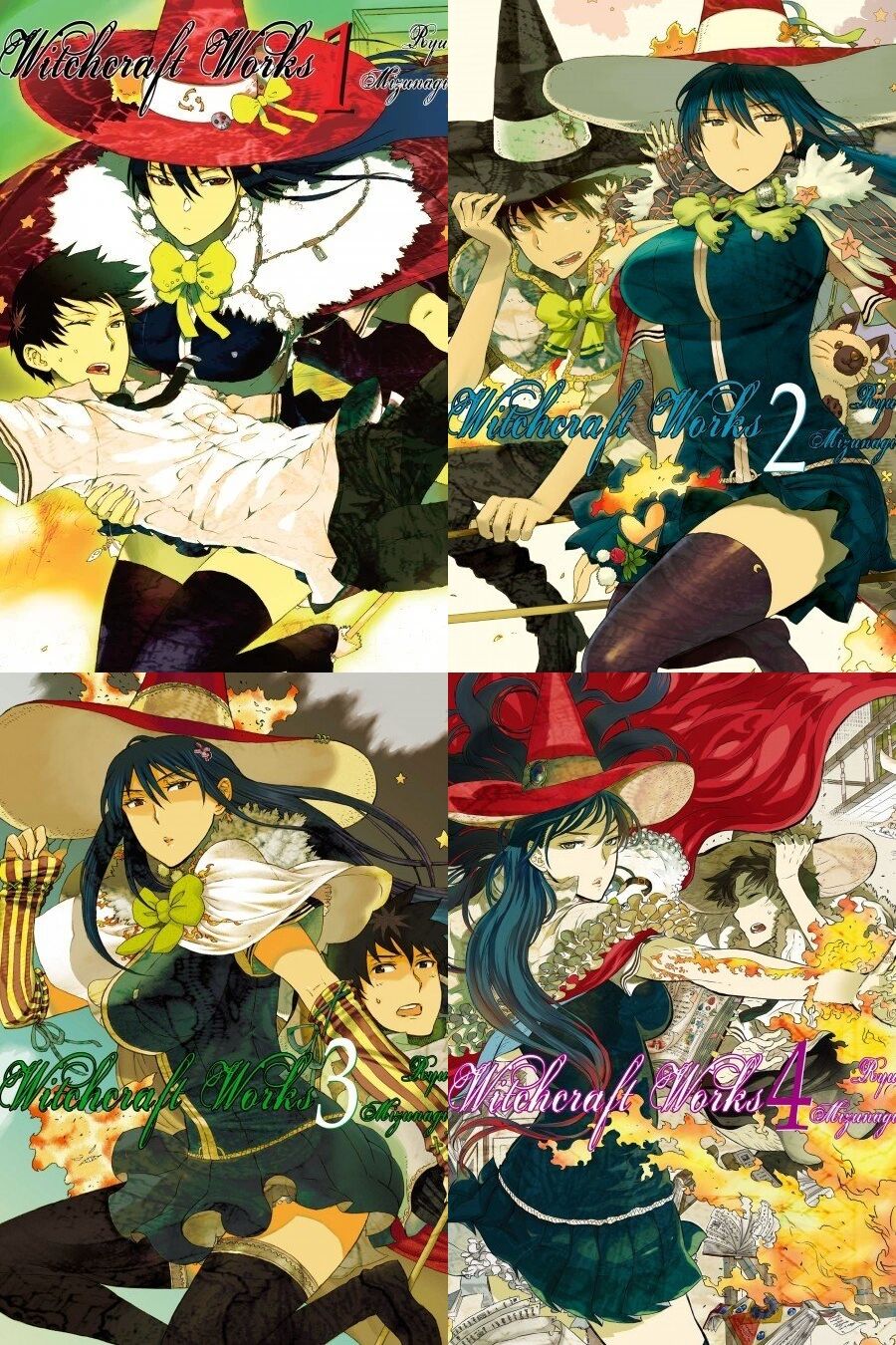 Witchcraft Works 1-4 Set