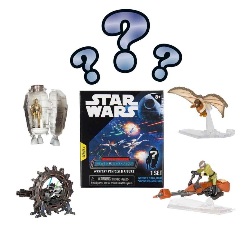 Star Wars Micro Galaxy Squadron Araç ve Mini Sürpriz Figür Paketi (Blind Box)