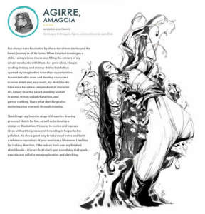 Sketching from the Imagination: Character Concepts