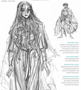 Sketching from the Imagination: Character Concepts