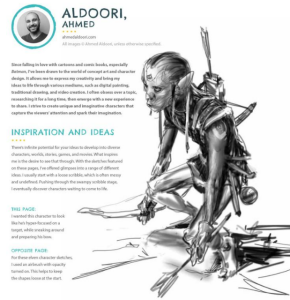 Sketching from the Imagination: Character Concepts