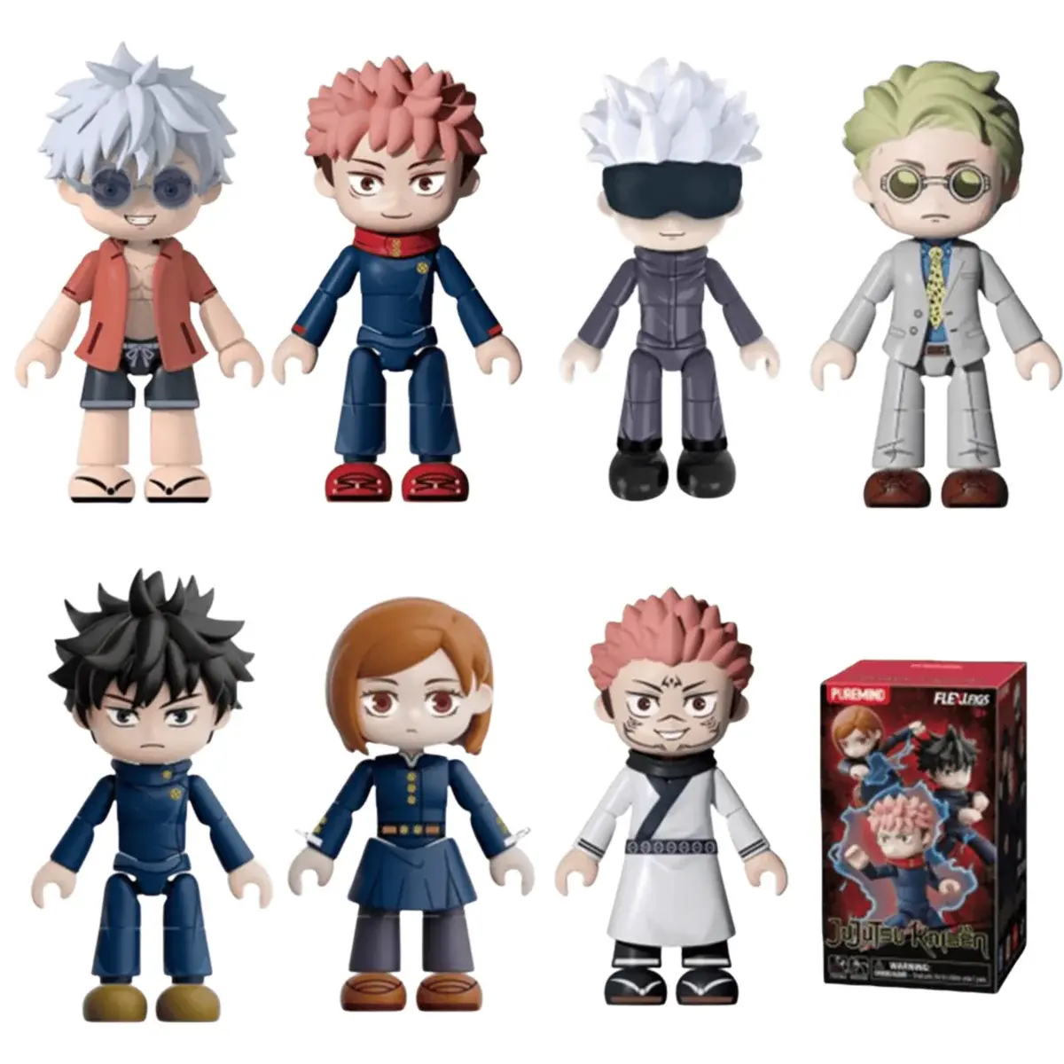 Jujutsu Kaisen - Flexi Figs Blind Box - Esnek Figür Gizemli Kutu
