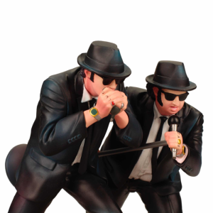 The Blues Brothers Jake and Elwood Singing Figure