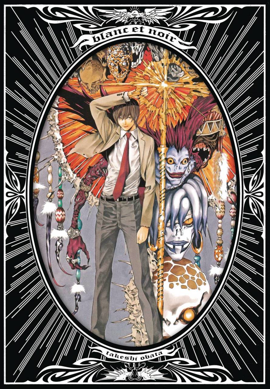 blanc et noir: Takeshi Obata Illustrations