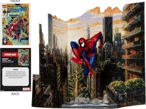 Marvel Spider-Man 1:10th Scale Posed Figure with Scene