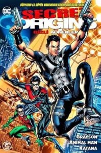 Gizli Kökenler Sayı 8  Grayson - Animal Man - Katana (Kapak Değişebilir)