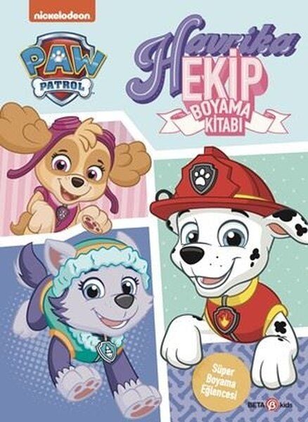 Paw Patrol Havrika Ekip Boyama Kitabı
