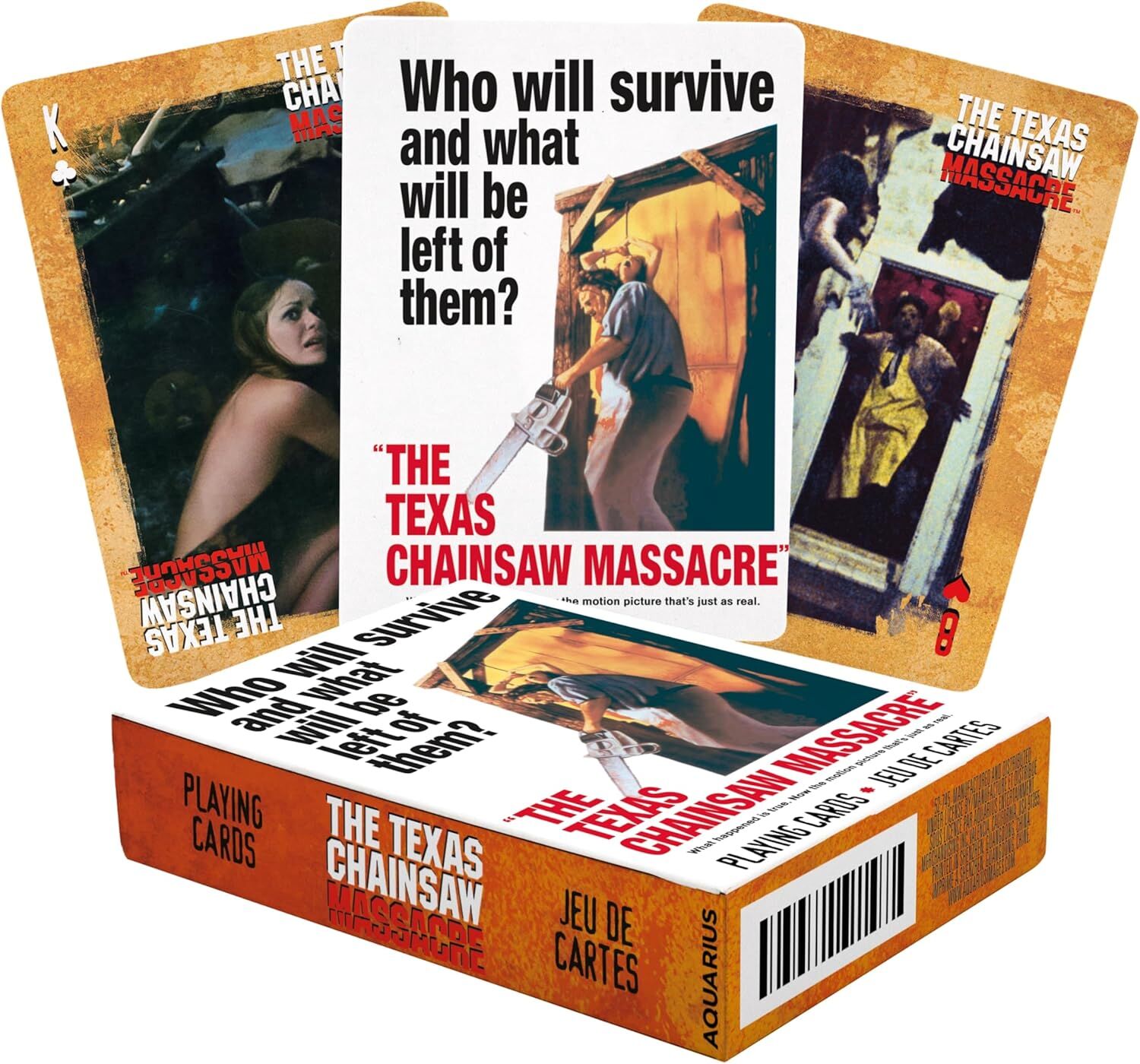 Texas Chainsaw Massacre Playing Cards - İskambil Kartı