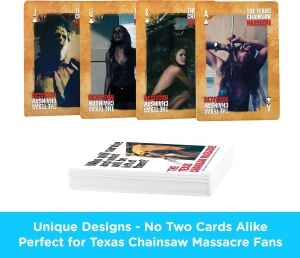 Texas Chainsaw Massacre Playing Cards - İskambil Kartı