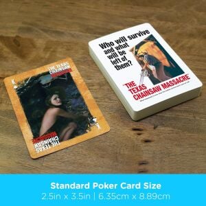 Texas Chainsaw Massacre Playing Cards - İskambil Kartı