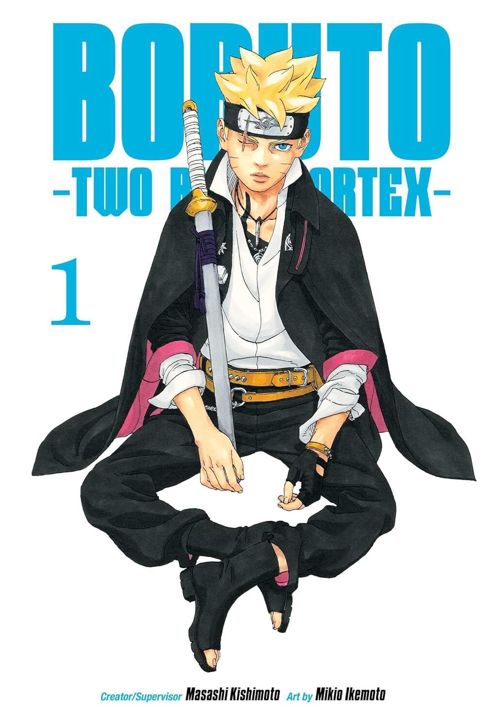 BORUTO: Two Blue Vortex #1 bgs9.4 初版 帯付 Boruto: Two Blue Vortex, Vol. 1