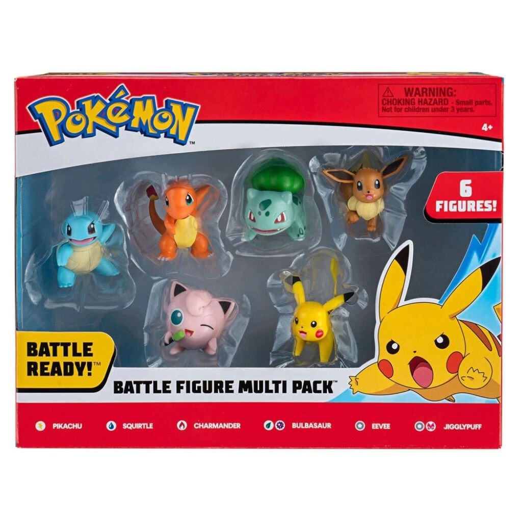 Pokemon Battle 6 lı Figür Seti