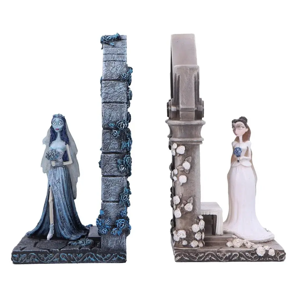 Corpse Bride Emily and Victoria Bookends