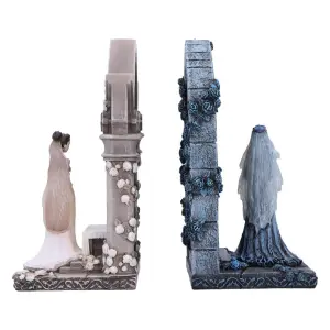 Corpse Bride Emily and Victoria Bookends