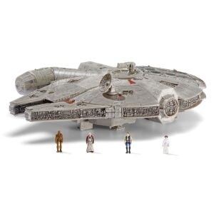 Star Wars Micro Galaxy Squadron Araç ve Mikro Figür Set - Millennium Falcon