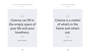 A Little Book About Movies : Quotes for the Cinephile in Your Life