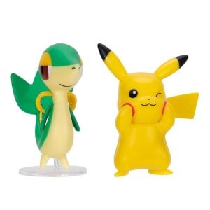 Pokemon Battle 2'li Figür Seti Pikachu & Snivy