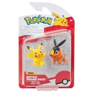 Pokemon Battle 2'li Figür Seti Pikachu & Tepig
