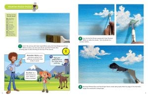 Painting with Bob Ross for Kids: With These Simple-To-Follow Lessons, in No Time You'll Be Painting Just Like Television's Favorite Painter, Bob Ross!