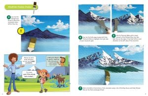 Painting with Bob Ross for Kids: With These Simple-To-Follow Lessons, in No Time You'll Be Painting Just Like Television's Favorite Painter, Bob Ross!
